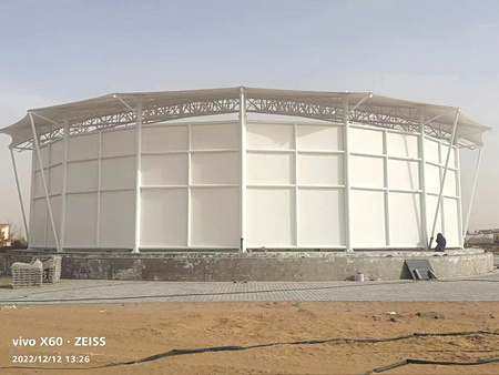 膜結(jié)構(gòu)污水池蓋